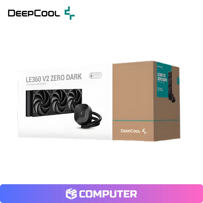 REFRIGERACION LIQUIDA DEEPCOOL LE360 V2 ZERO DARK