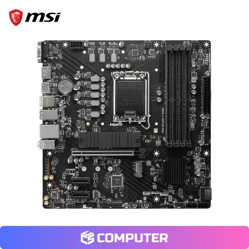 PLACA MADRE MSI B760M-P/LGA1700/DDR4
