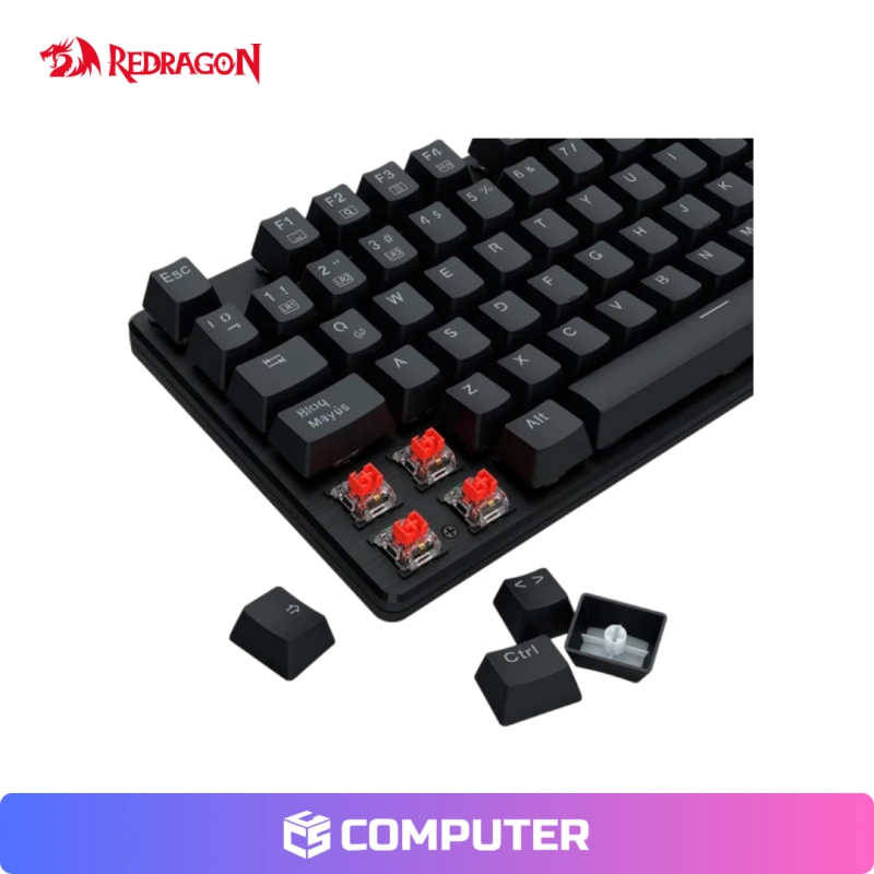 TECLADO REDRAGON SINDRI K671 RAINBOW CABLEADO ESP/ RED SWITH