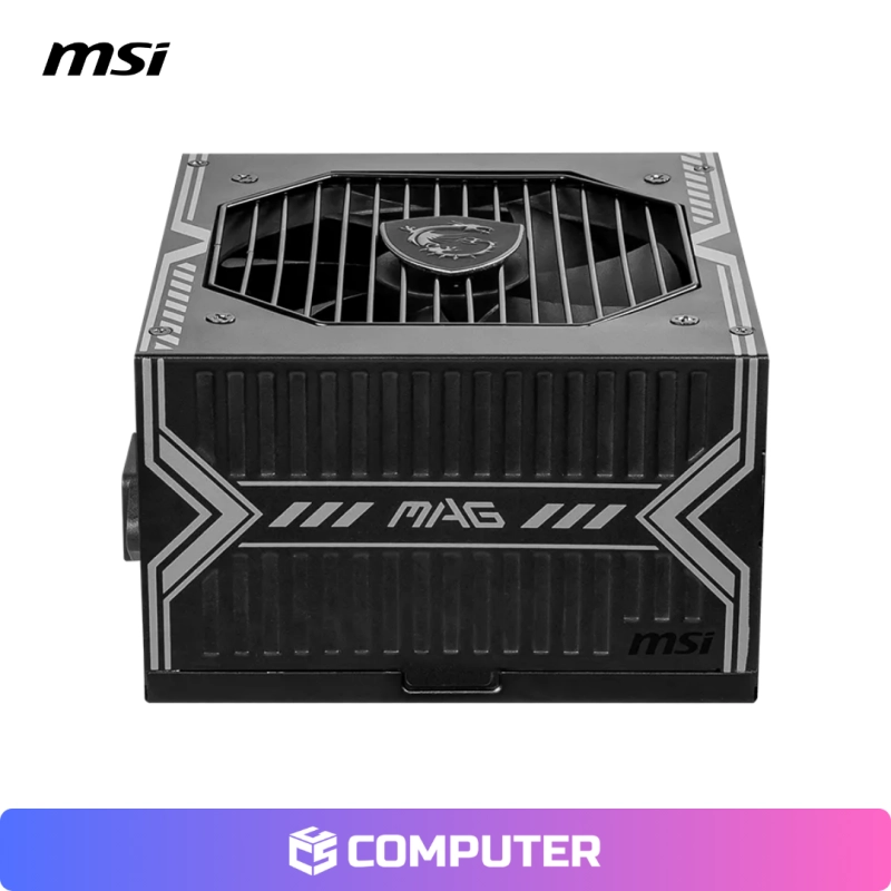FUENTE DE PODER MSI MAG A750BN PCIE 5 III BLACK 750W 80 PLUS BRONZE