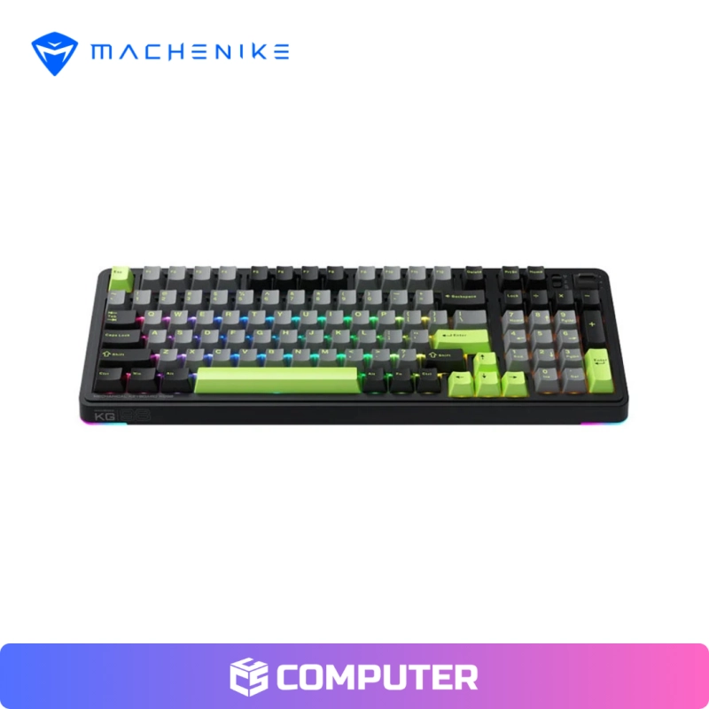 TECLADO MACHENIKE KG98 NEGRO CABLEADO