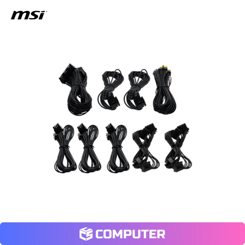FUENTE DE PODER MSI PRO A1000PL 80PLUS PLATINIUM/FULL MODULAR/PCIE5