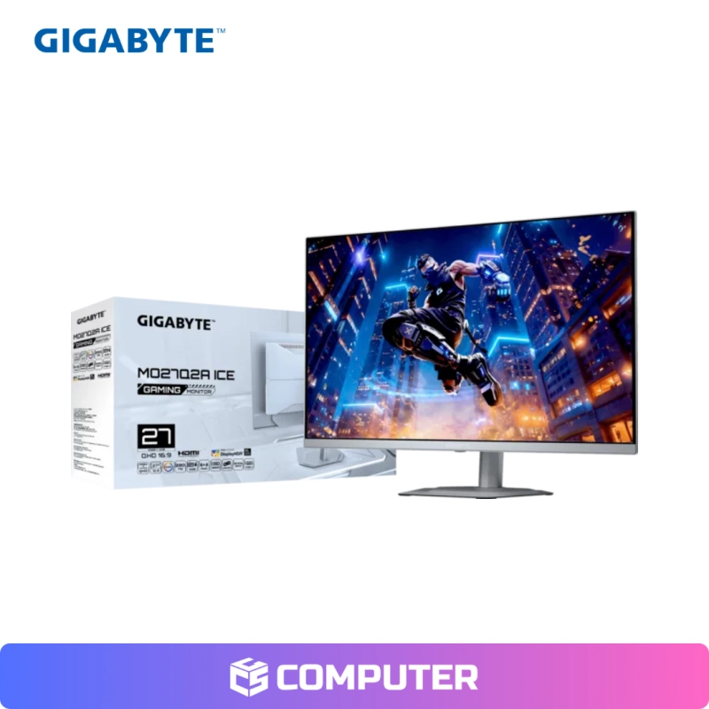 MONITOR GAMING GIGABYTE MO27Q2A ICE/27P QHD/280HZ/OLED
