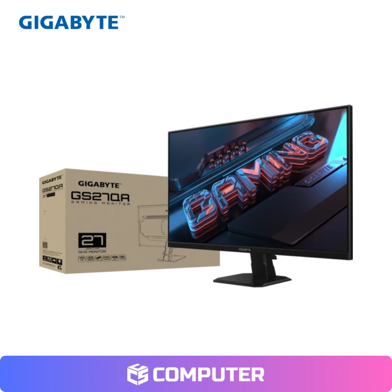 MONITOR GAMING GIGABYTE GS27QA/27P QHD/180HZ/1MS