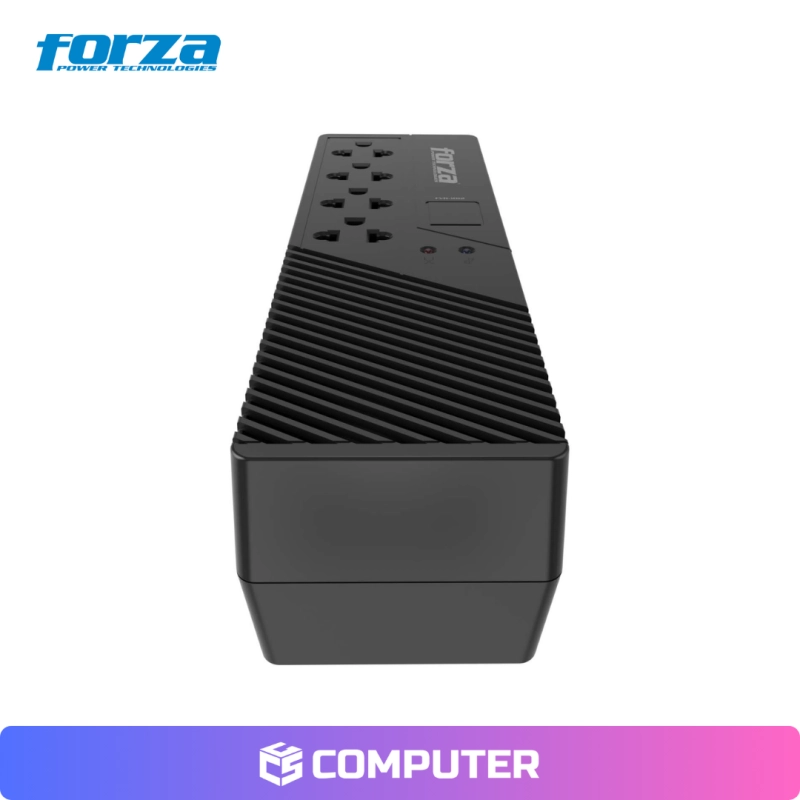 ESTABILIZADOR FORZA FVR-1012 1000VA/500W 220V 4 TOMAS BLACK