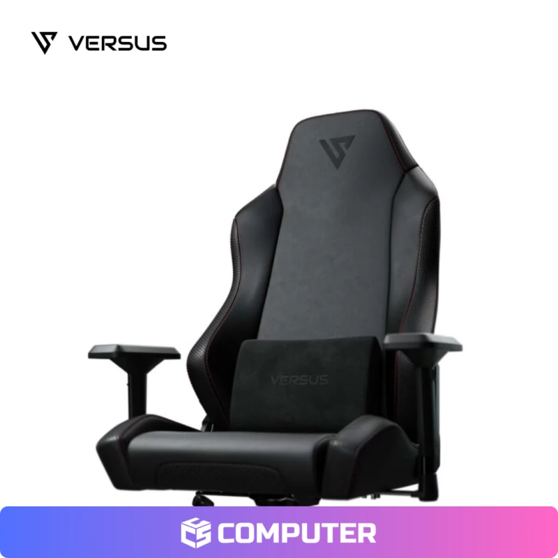SILLA GAMING VERSUS V-40 NEGRO/FIBRA CARBONO 82CMX65CMX37CM