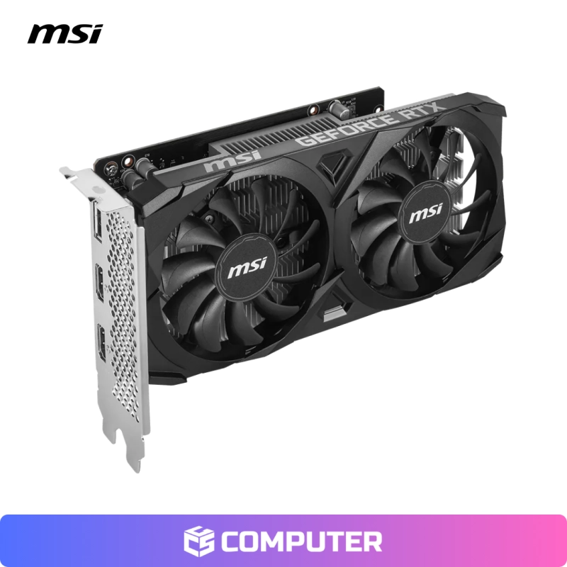 TARJETA DE VIDEO MSI GEFORCE RTX 3050 6GB VENTUS 2X OC