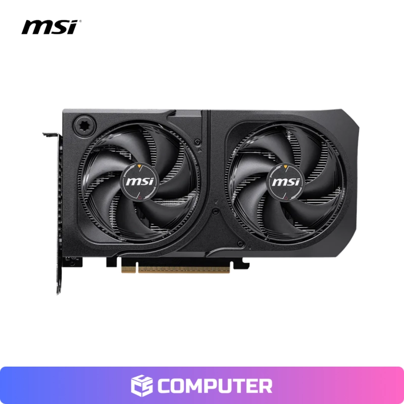 TARJETA DE VIDEO MSI GEFORCE RTX 5060 TI 16GB SHADOW 2X OC PLUS SOLO PC