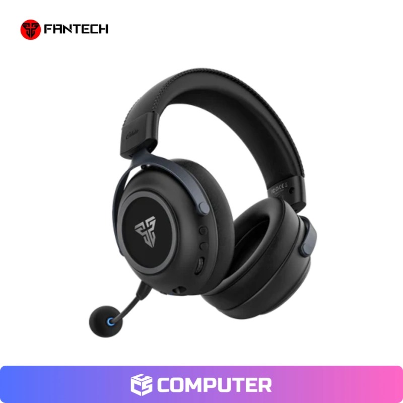 AUDÍFONOS GAMER FANTECH ORBITA WHG07 WIRELESS MULTI-PLATAFORMA BLACK