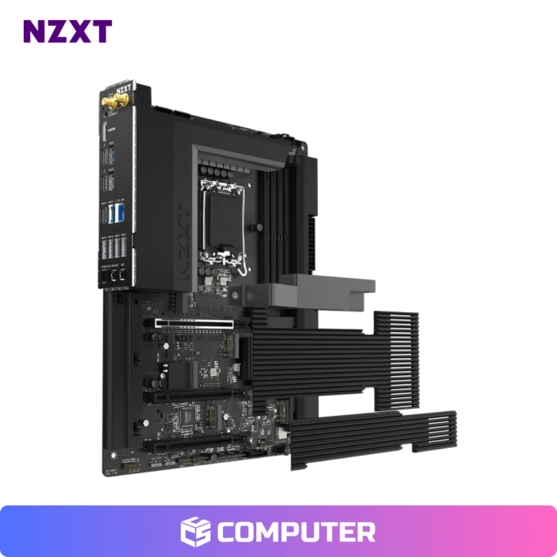 PLACA MADRE NZXT N7 Z890 WIFI /LGA1851 D5 BLACK