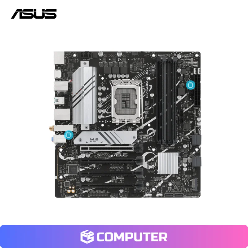 PLACA MADRE ASUS PRIME B760M-A AX LGA1700 INTEL WIFI6