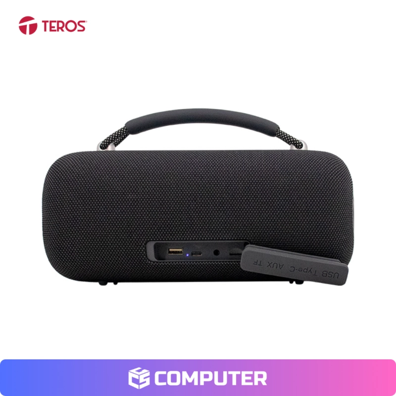 PARLANTE TEROS VIBE VB-6049 BLACK BT5.3/ 60W/ 4000MAH/ USB