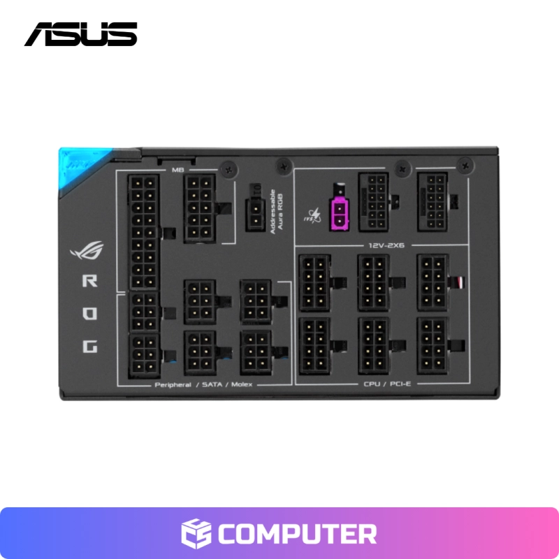 FUENTE DE PODER ASUS ROG THOR 1600W TITANIUM III