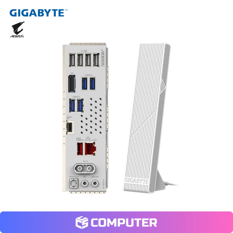 PLACA MADRE GIGABYTE Z890M AORUS ELITE WIFI7 ICE /LGA 1851/DDR5/ PCLE5