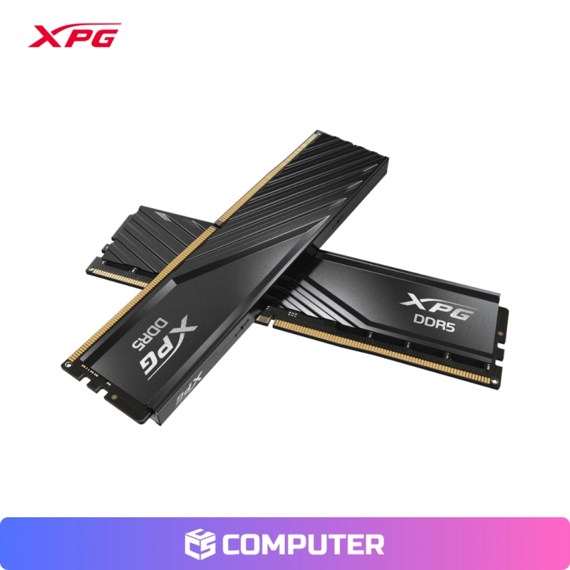 MEMORIA RAM XPG LANCER 32GB (16X2) DDR5 BLACK 6000MHT/S  CL30