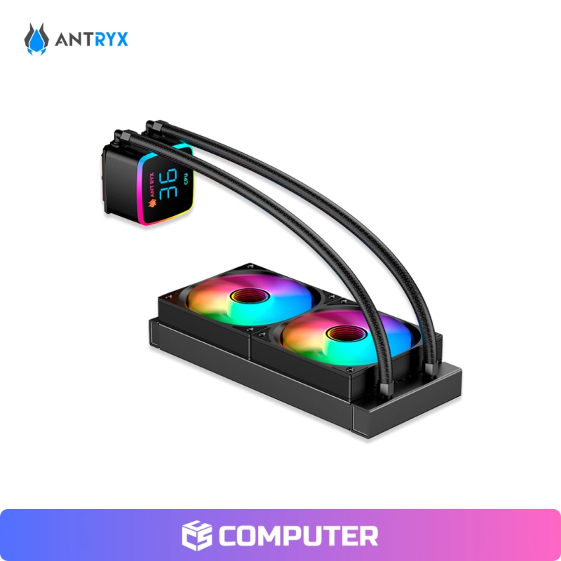 REFRIGERACION LIQUIDA ANTRYX TRITON EDGE 240 BLACK RGB
