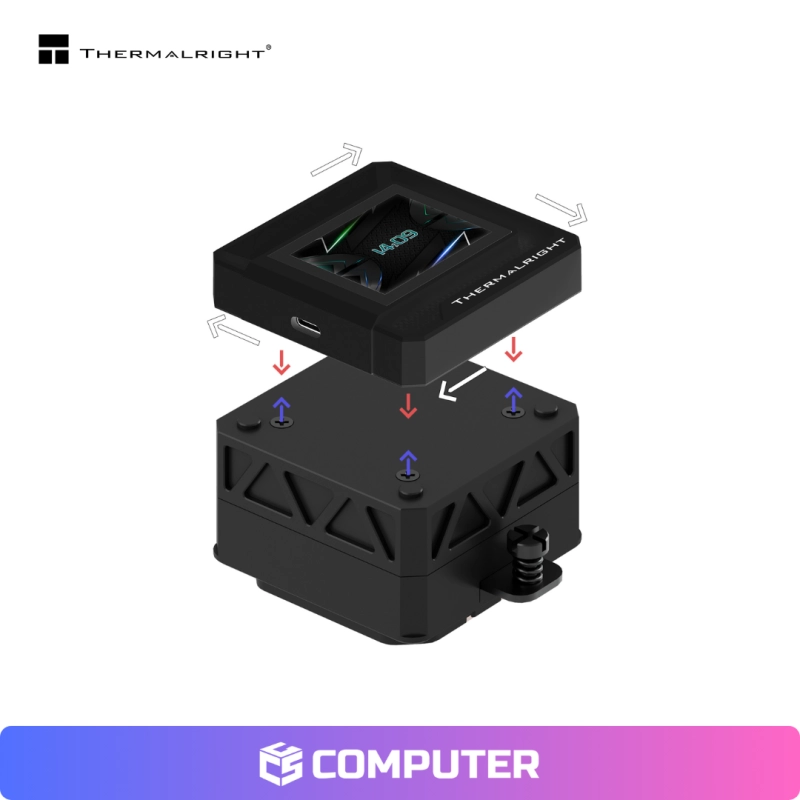 COOLER LIQUIDA THERMALRIGHT FROZEN WARFRAME SE 360 V2 ARGB BLACK