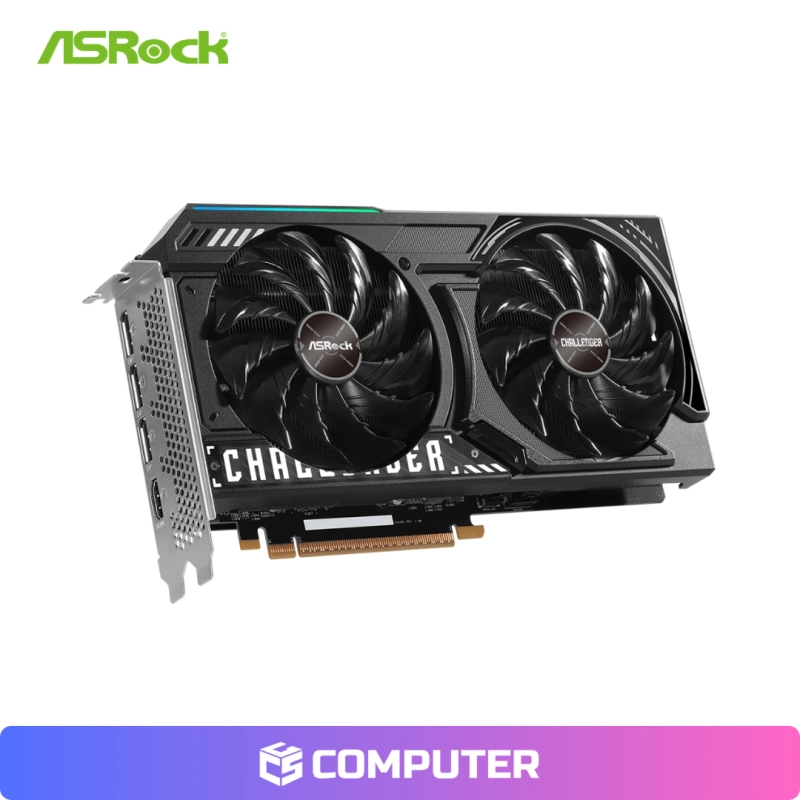 TARJETA DE VIDEO ASROCK CHALLENGER INTEL ARC B580 12GB OC