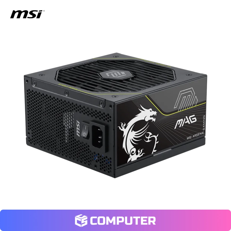 FUENTE DE PODER MSI 1200W MAG A1200PLS ATX 80 PLUS PLATINIUM