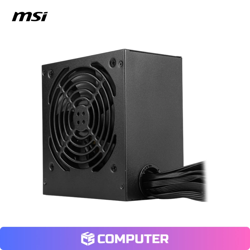 FUENTE DE PODER MSI MAG A750GN PCIE5 750W GOLD ATX 3.1 BLACK