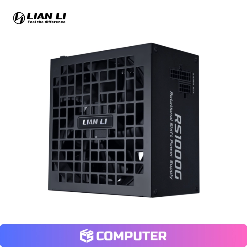 FUENTE LIAN LI RS1000G 1000W 80 PLUS GOLD FULL MODULAR BLACK