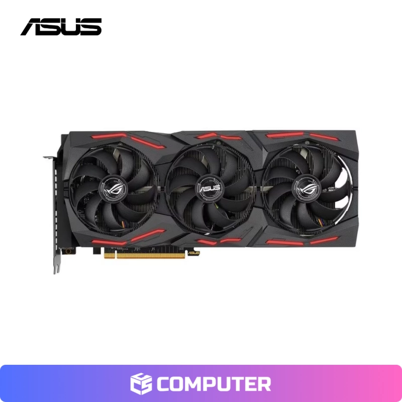 TARJETA DE VIDEO ASUS ROG STRIX RADEON RX 5600 XT 6GB OC AMD
