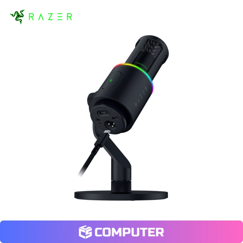 MICROFÓNO RAZER SEIREN V3 PRO CONECTIVIDAD USB-C/ XLR BLACK