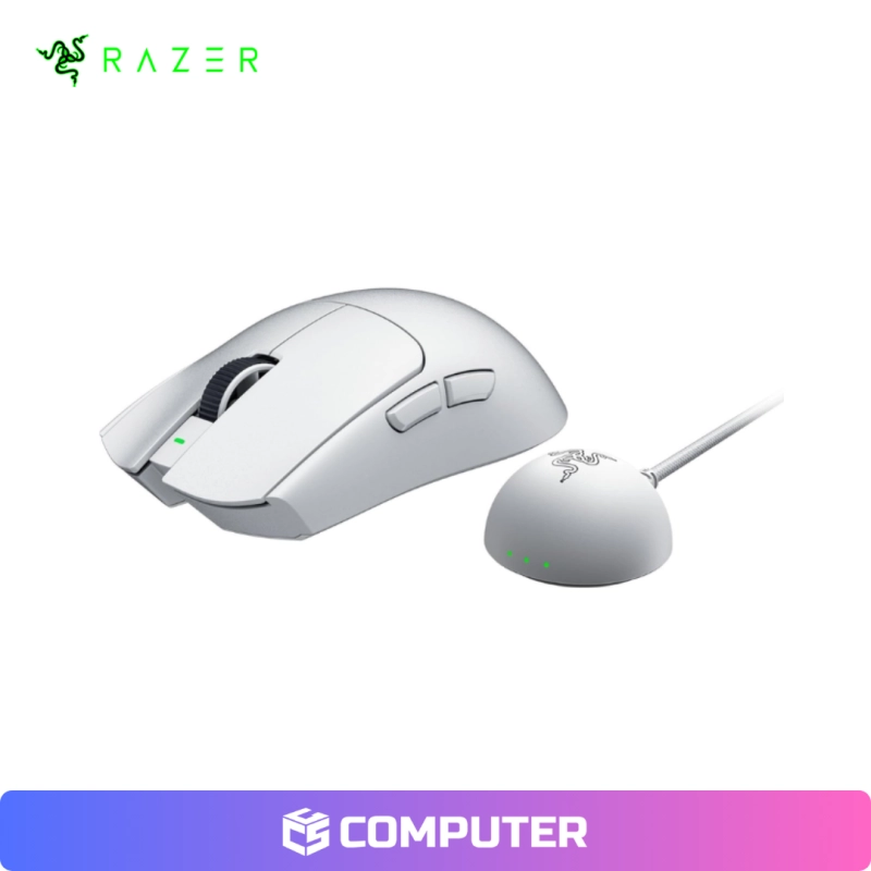 MOUSE RAZER VIPER V4 PRO WIRELESS DPI 50K WHITE