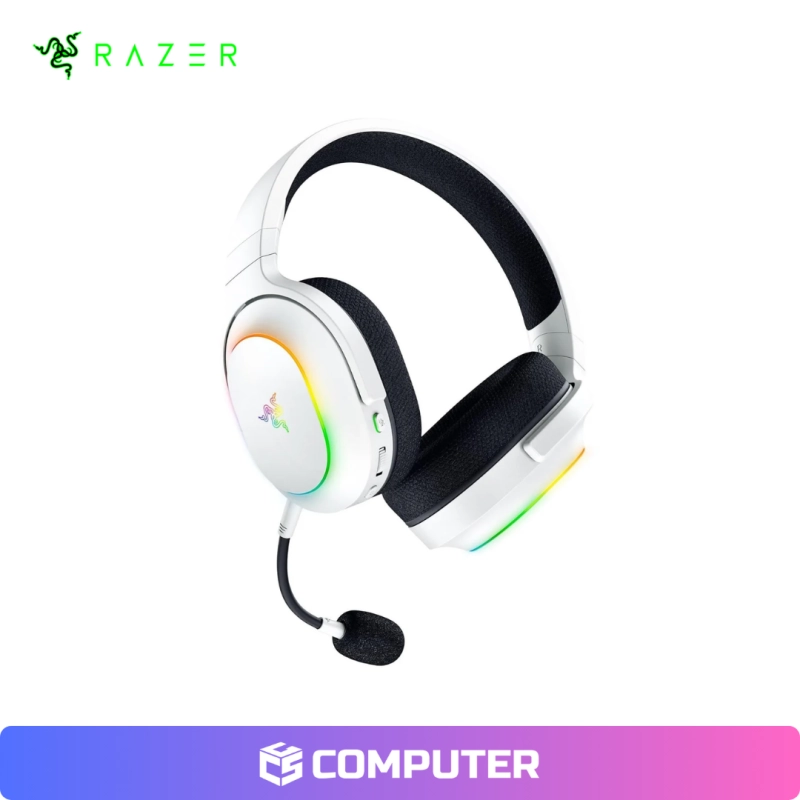AUDIFONOS RAZER BARRACUDA X CHROMA RGB 70H SMARTSWITCH BLUETOOTH WHITE