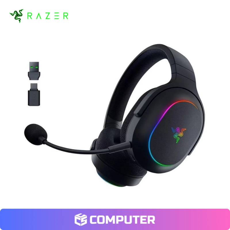 AUDIFONOS RAZER BARRACUDA X CHROMA RGB 70H SMARTSWITCH BLUETOOTH BLACK