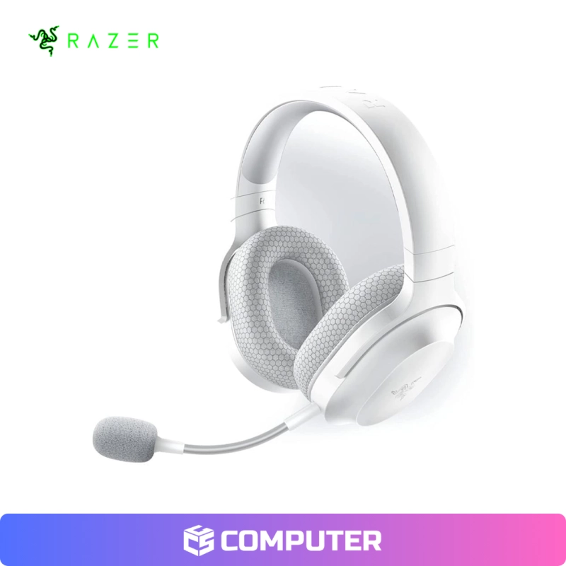AUDÍFONO C/MICROF RAZER BARRACUDA X 2022 MERCURY WHITE