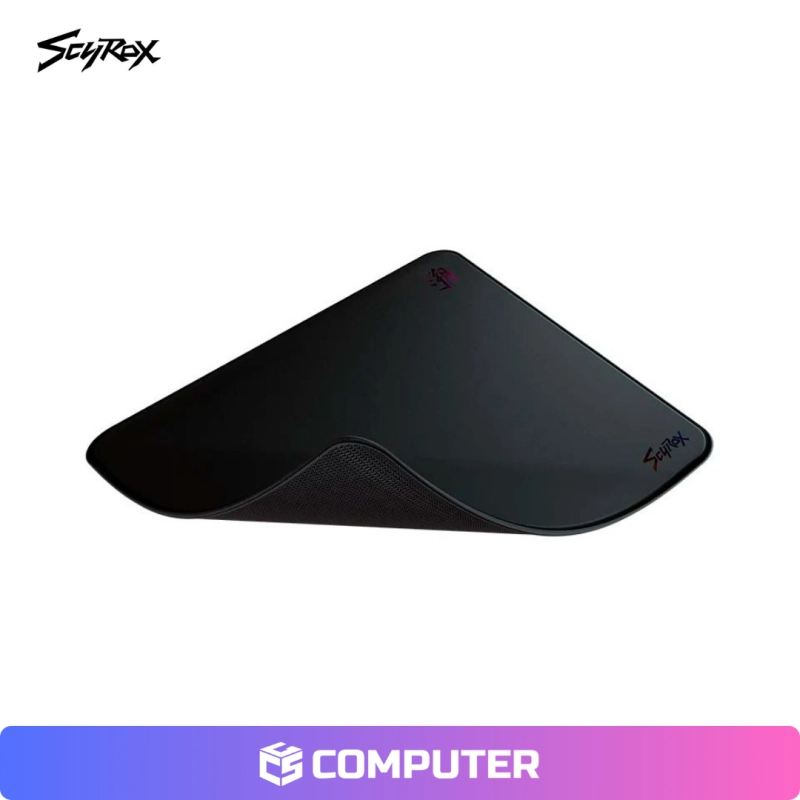 MOUSE PAD GAMING SCYROX SOSU BLACK MEDIUM SPEED  4MM  490*420MM