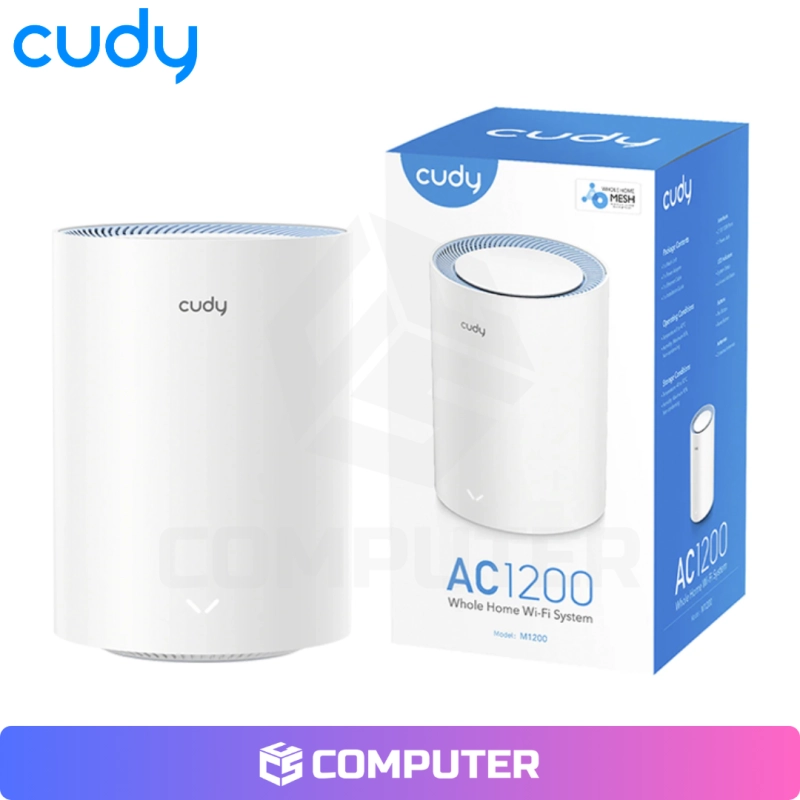SISTEMA WIFI MESH CUDY M1200 AC1200 PACK X1