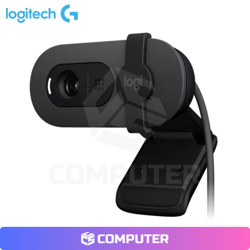 CAMARA WEB LOGITECH BRIO 100 FHD 1080P USB-A GRAPHITE