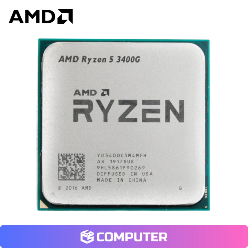 PROCESADOR AMD RYZEN 5 3400G 3.70GHZ OEM