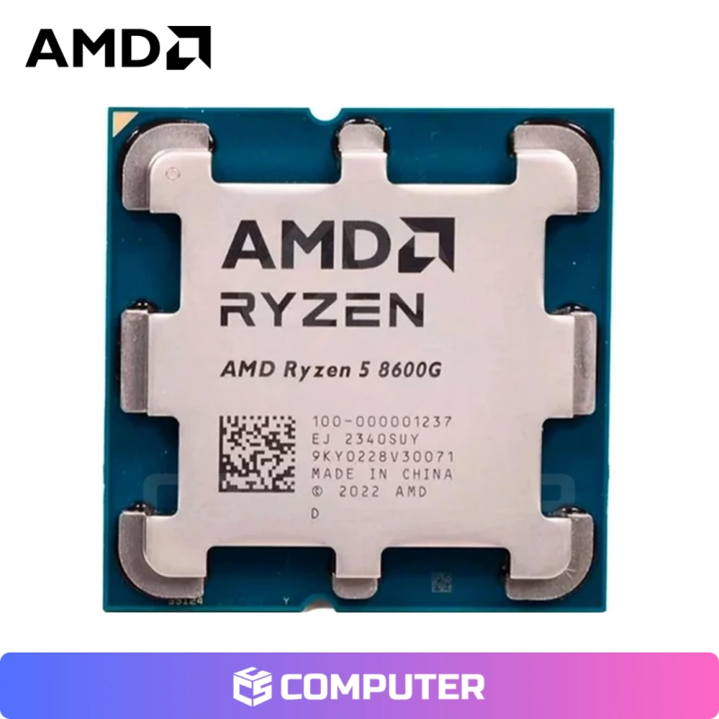 PROCESADOR  AMD RYZEN 5 8600G 4.30GHZ 6N 12TH 22MB AMD OEM