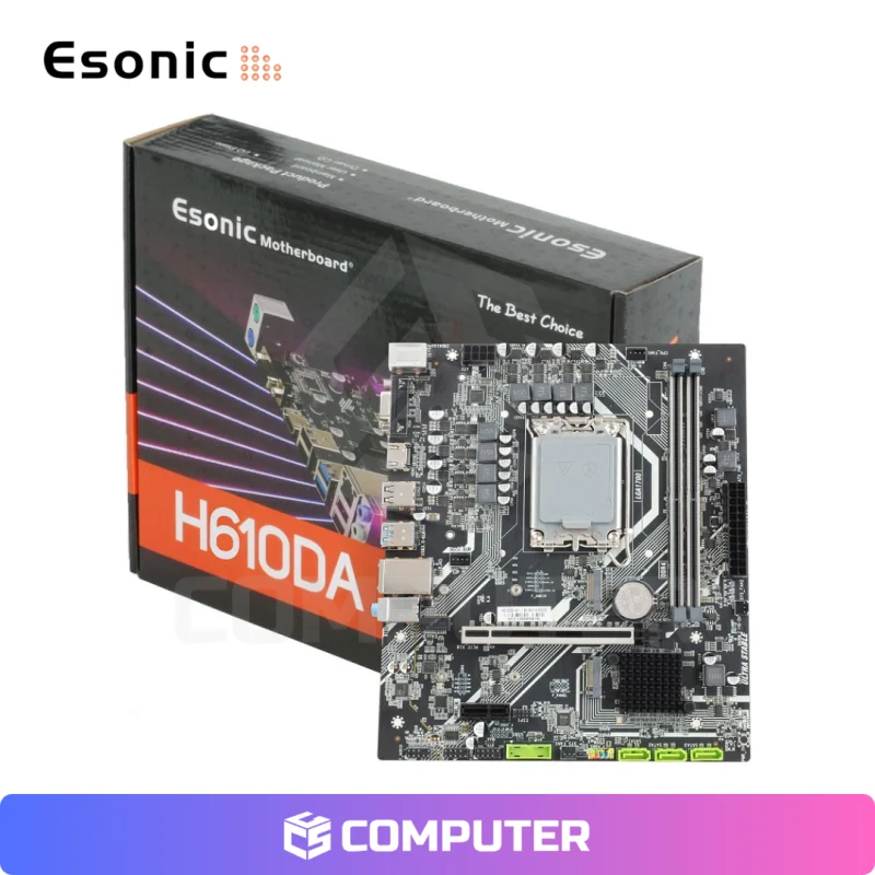 PLACA MADRE ESONIC H610M DDR4/LGA 1700