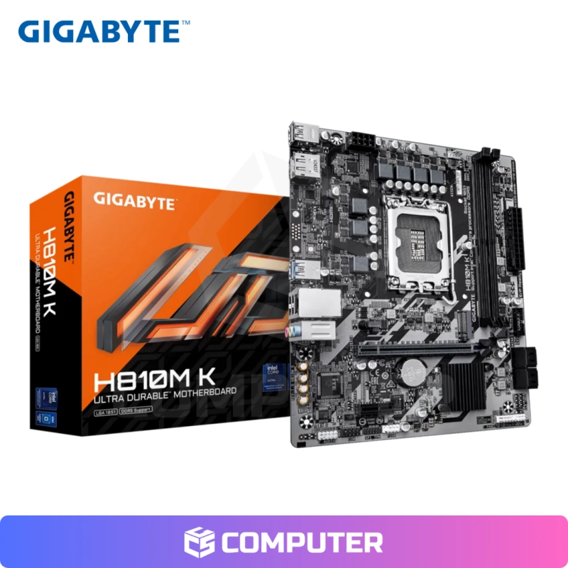 PLACA MADRE GIGABYTE H810M-K  DDR5/LGA1851
