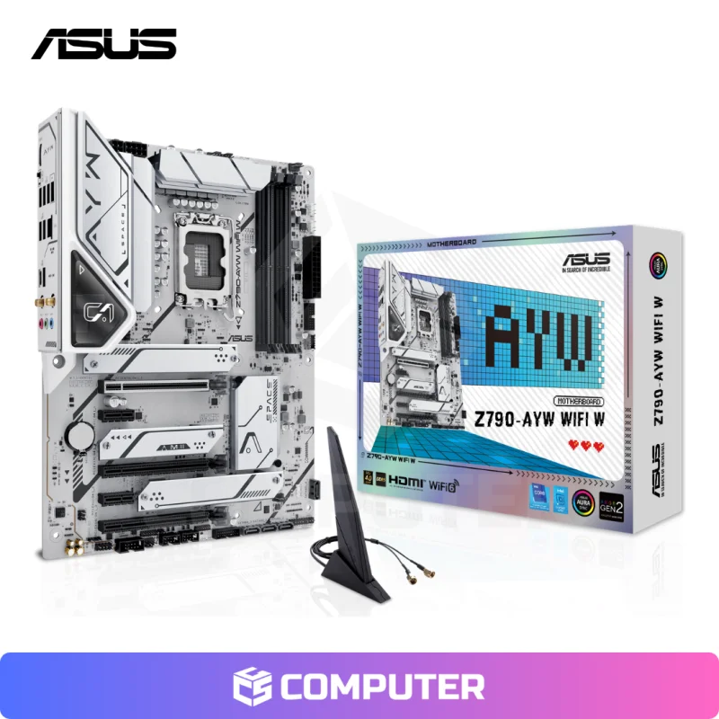 PLACA MADRE ASUS Z790-AYW WiFi6 ll DDR5/LGA 1700
