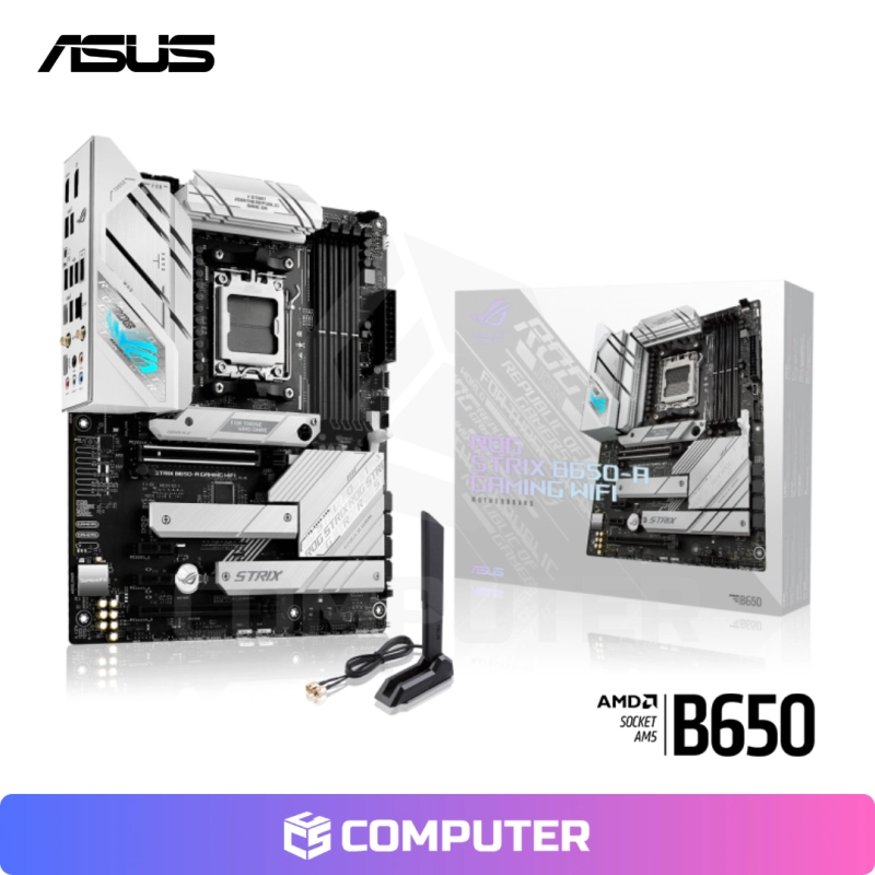 PLACA MADRE ASUS ROG STRIX B650 A GAMING WIFI DDR5/AM5