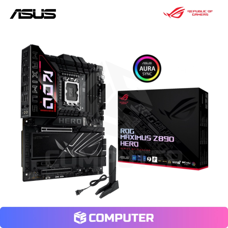 PLACA MADRE ASUS ROG MAXIMUS Z890 HERO ATX DDR5/LGA1851