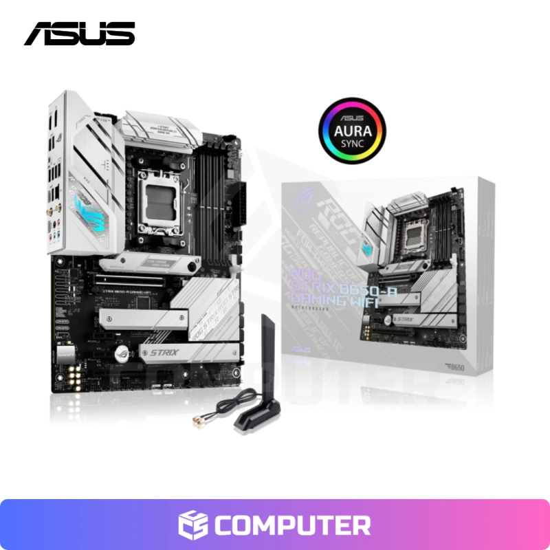 PLACA MADRE ASUS B650-A GAMING WIFI ROG STRIX DDR5/AM5