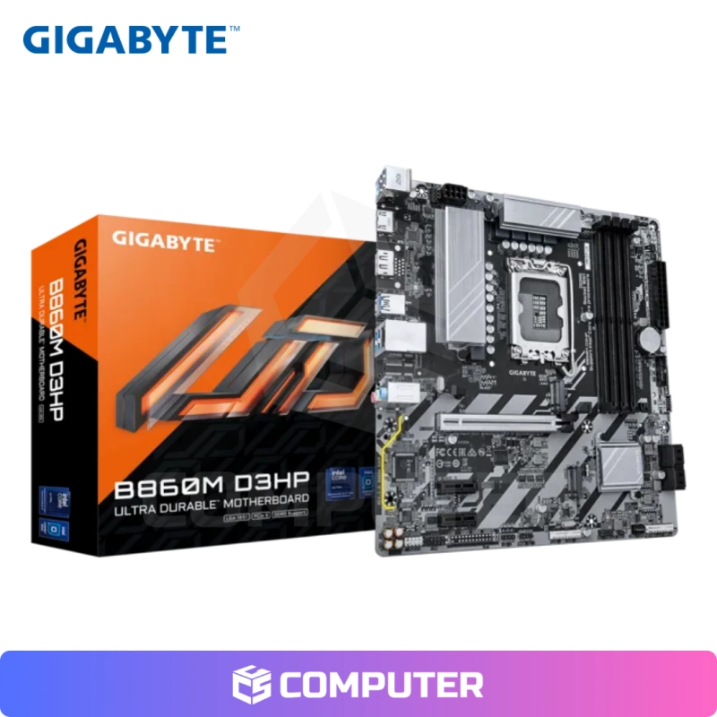 PLACA MADRE GIGABYTE B860M D3HP DDR5 /LGA1851