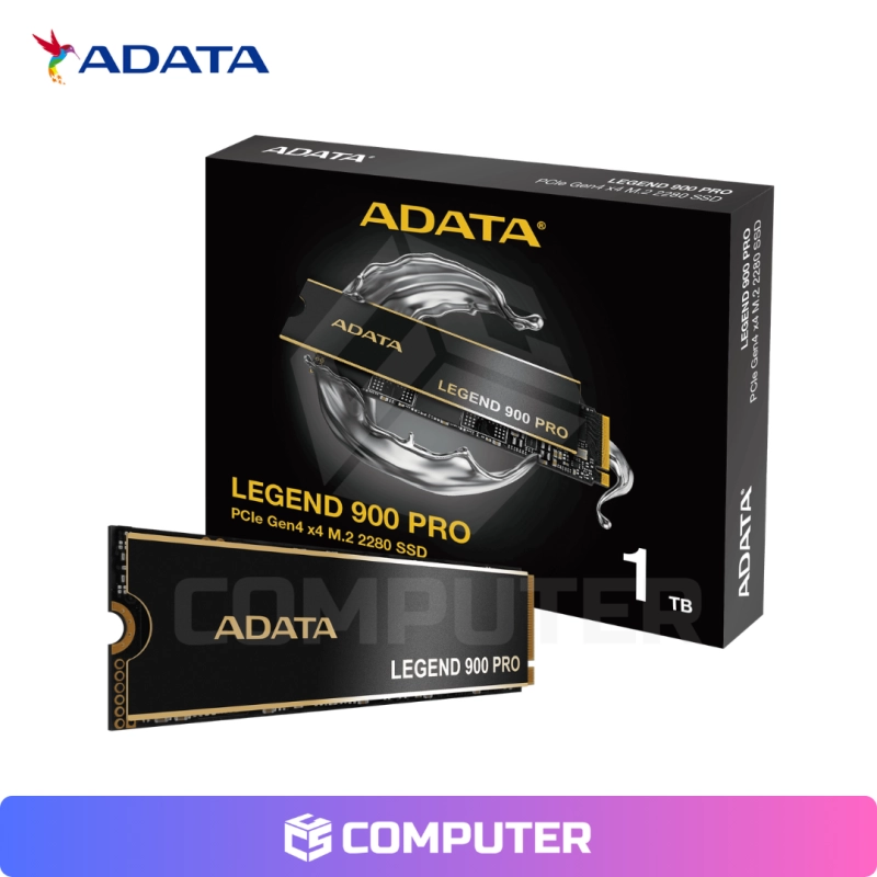 DISCO SOLIDO SSD 1TB M.2 ADATA LEGEND 900 PRO  NVME 7400/6000MB/S  C/DISP ALUMINIO