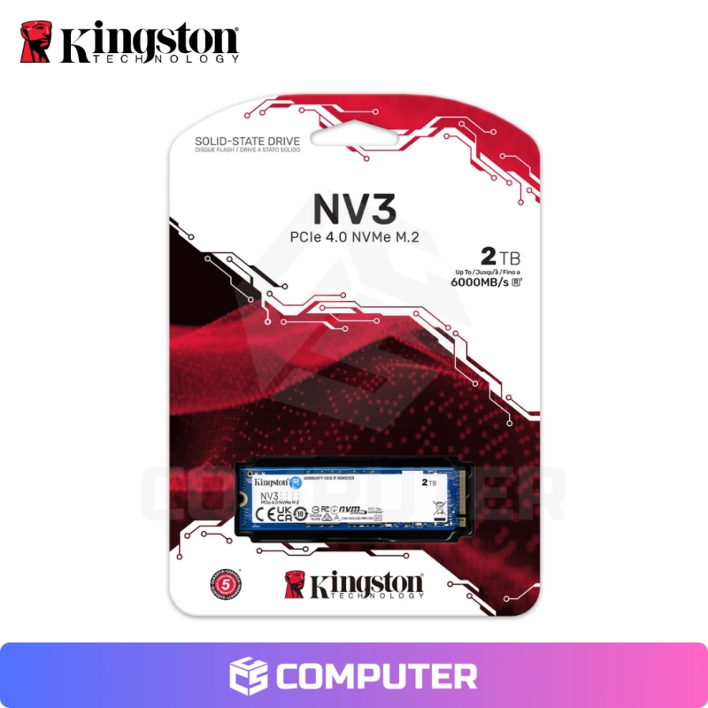 DISCO SOLIDO SSD M.2 PCIe 2TB KINGSTON NV3 PCI4
