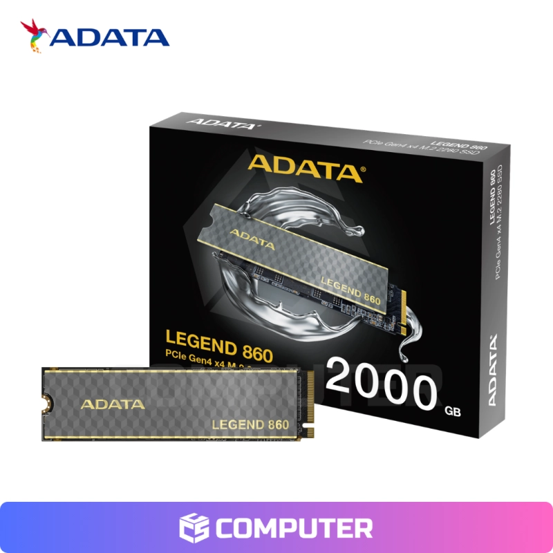 DISCO SOLIDO SSD 2TB M.2 ADATA LEGEND 860 NVME/ 6000/MB