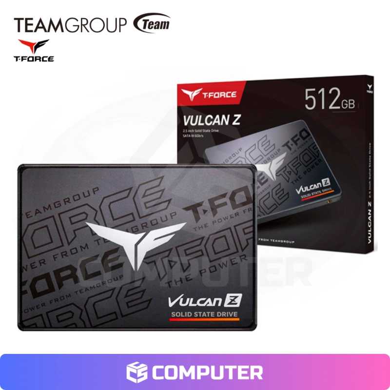 DISCO SOLIDO SSD 2.5 SATA 512GB T-FORCE VULCAN Z