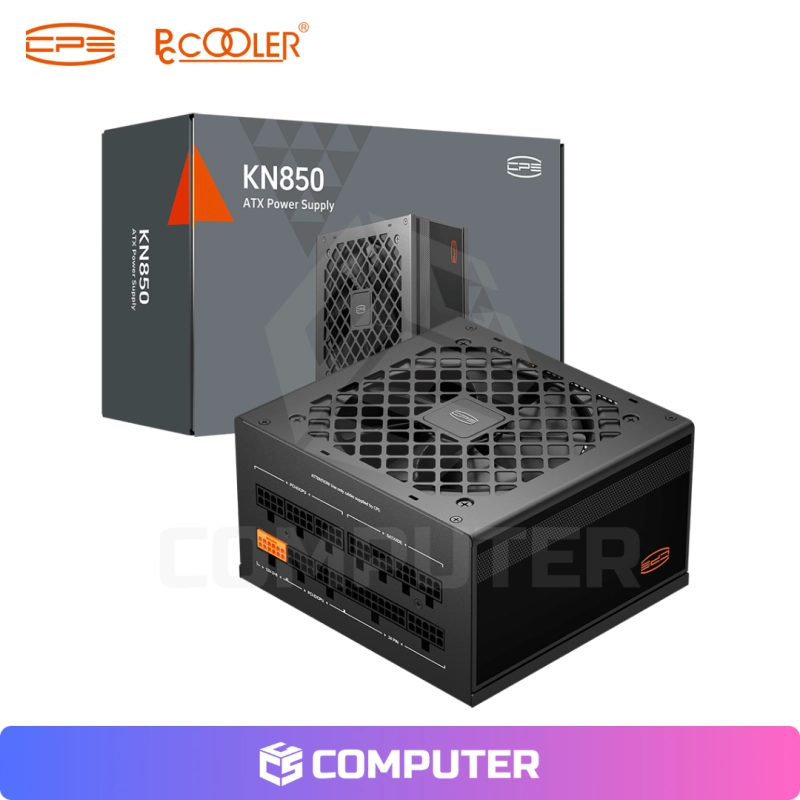 FUENTE DE PODER PCCOOLER KN850 850W ATX 3.1 80 PLUS GOLD FULL MODULAR