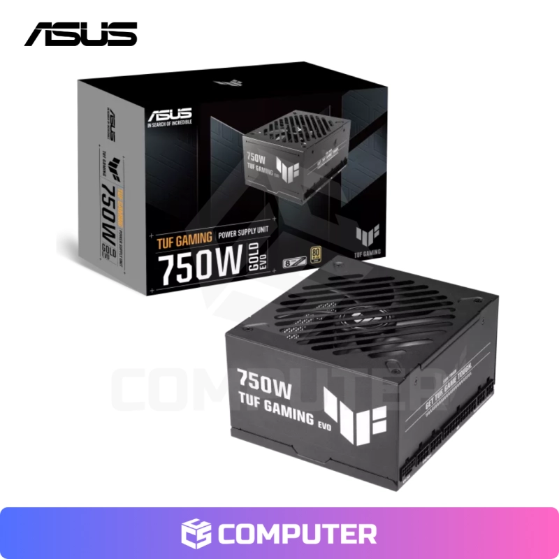 FUENTE DE PODER ASUS TUF GAMING 750G-EVO 750W  80 PLUS GOLD