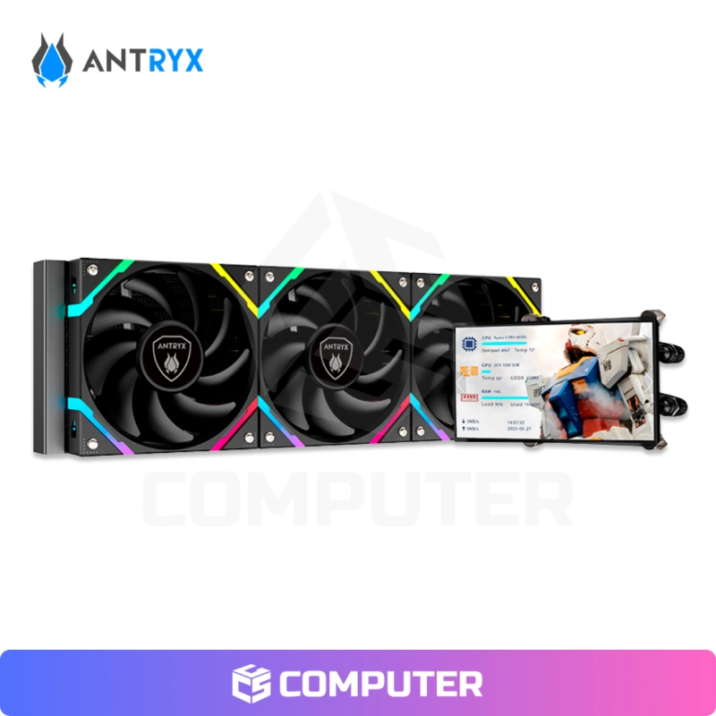 REFRIGERACION LIQUIDA ANTRYX TRITON VISION SP360 ARGB BLACK